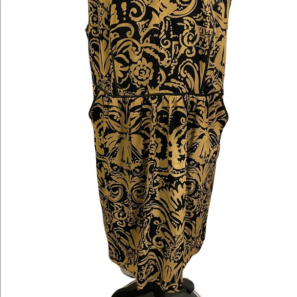 Lane Bryant good black sleeveless casual dress Size 20plus size. V-Neck … - Picture 4 of 13